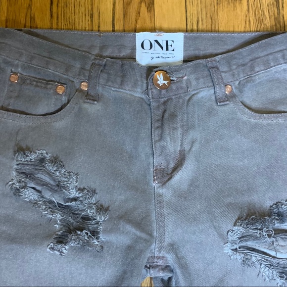 ONE TEASPOON Distressed Women’s Jeans Size 24 EUC - Picture 5 of 10